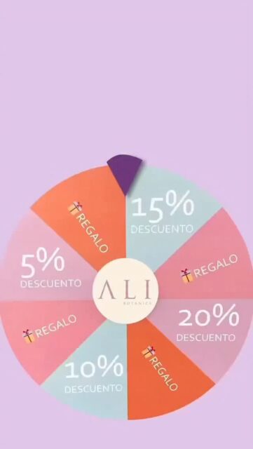 🌸 Ruleta Edición Día de la Mujer 🌸

Celebramos tu esencia, tu fuerza y tu autocuidado 🌷

Puedes escoger tu regalo:
✨ Exfoliante de Frutos Rojos- edición especial
✨ Roll On aceites esenciales
✨ Acondicionador de Romero- edición especial
✨ Body & Hair Oil Frutos Rojos- edición especial
✨ Envío gratis

💗 Puedes participar por compras mayores a $35

*No aplica promo sobre promo.
*Válido hasta el 12 de marzo.