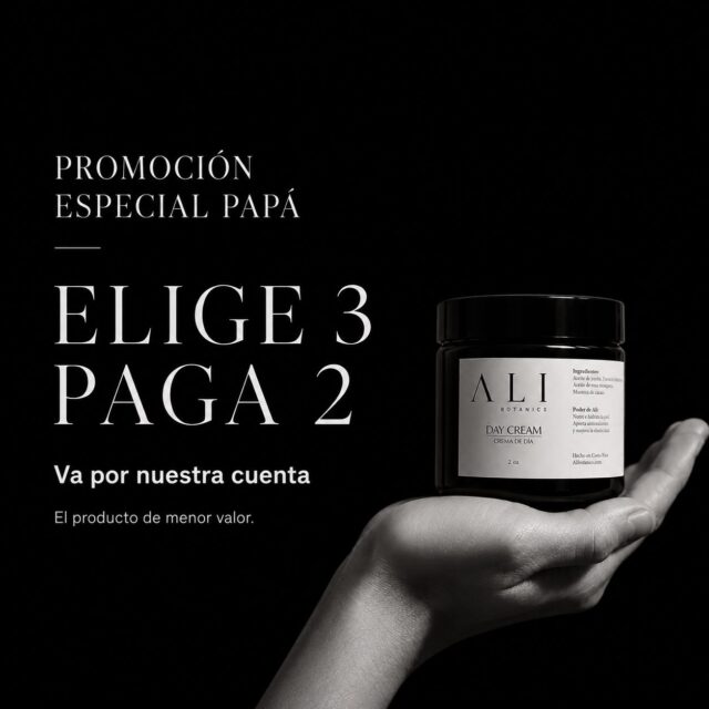 Un regalo para papá.
Y dos para quien tú quieras.

Elige 3. Paga 2.

El producto de menor valor va por nuestra cuenta.

*valido por el mes de junio 
*no aplica promoción sobre promoción